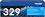 ����� ������ Brother TN-329C Cyan - 6000 �������� - 
