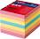 Цветно хартиено кубче Herlitz - 550 листчета с размери 9 x 9 cm - 