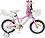 Детски велосипед Makani Aurora 14" - С помощни колела, кошница и столче за кукла - 