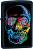 �������������� ������� Zippo Colourful Skull - 