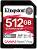 SDXC ����� ����� 512 GB Kingston Canvas React Plus - Class 10, UHS-II, U3, V60 - 