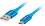  USB-A male  USB Micro-B male Lanberg - 1 ÷ 2 m - 