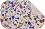     2  1 Hauck Floral Beige - 69 x 44 cm - 