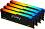RAM ����� Kingston FURY Beast RGB KF432C16BB12AK4/64 - 64 GB (4 x 16 GB), DDR4, 3200 MHz, CL16, Quad Channel - 