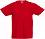   Fruit of the Loom - Red - 100% ,   Kids Valueweight - 