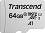 Micro SDXC   64 GB Transcend USD300S - Class 10, UHS-I U1, A1 - 