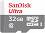 Micro SDHC   SanDisk - 32 GB, Class 10, U1, A1,   Ultra - 