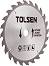     Tolsen - ∅ 185 / 30 / 20 mm  24 - 60  - 