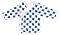     Sevi Baby Blue Flower - 100%  - 