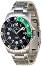  Zeno-Watch Basel - Black + Green 6350Q-a1-8M -   "Airplane Diver II" - 