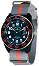  Zeno-Watch Basel - H3 Teflon - Black/Orange - Nylon 6594Q-a15-Nato-35 -   "H3" - 