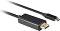  USB-C male  DisplayPort male Lanberg - 1.8 m - 