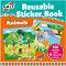 Galt: ������� - ������ ��� ������� �� ����������� �������� : Animals - reusable sticker book - ������ �����