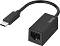  USB-C male  RJ45 female Hama - 