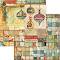    Stamperia -   - 30.5 x 30.5 cm   Christmas Patchwork - 