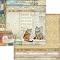    Stamperia -     - 30.5 x 30.5 cm   Christmas Patchwork - 