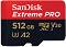 Micro SDXC   512 GB SanDisk - Class 10, U3, V30, A2  SD    Extreme Pro - 