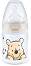 Бебешко шише Мечо Пух - NUK Temperature Control - 150 ml, от серията First Choice+, 0-6 м - 