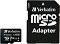 Micro SDXC   128 GB Verbatim Premium - Class 10, U1, V10  SD  - 