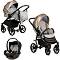 Бебешка количка 3 в 1 Buba Karina - С кош за новородено, лятна седалка, кош за кола, чанта и аксесоари - 