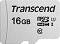 Micro SDHC   16 GB Transcend USD300S - Class 10, UHS-I U1 - 