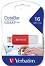USB-A 2.0   Verbatim DataBar - 16, 32, 64  128 GB - 