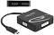  USB-C male  VGA / DVI / DisplayPort / HDMI female DeLock - 