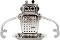 ����� �� ��� ��� ������� Kikkerland Robot Tea Infuser - 