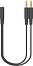  3.5 mm male  2 x 3.5 mm female 4Tech - 0.2 m - 