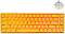    Ducky One 3 SF Yellow - 65%,  USB  1.8 m, ANSI Layout, Cherry MX Clear RGB - 