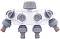     ∅ 3/4"  1" Bradas -     4    White Line - 