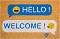     Olivo Cocco Joy Hello Welcome - 60 x 40 cm - 