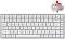    Keychron K2 Pro - 75%, Bluetooth, USB, ANSI Layout, Hot-Swap, RGB, Keychron K Red - 