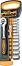  1/4" Tolsen CR-V -  72      GRIPro - 