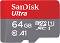 Micro SDXC   64 GB SanDisk - Class 10, U1,   Ultra - 