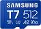 Micro SDXC ����� ����� 512 GB Samsung T7 - A2, UHS-I, U3, V30 - 