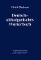 Deutsch-altbulgarisches Wörterbuch : ������ - �������������� ������ - Ulrich Theissen - ������