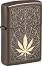 �������������� ������� Zippo Cannabis Leaf Design - 