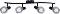 LED    Omnia E14 4 x 40 W - 