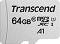 Micro SDXC   64 GB Transcend USD300S - Class 10, UHS-I U1, A1 - 