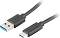  USB-C male  USB-A male Lanberg - 1.8 m - 