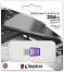 USB 3.2 Gen 1 ���� ����� 256 GB Kingston DataTraveler microDuo 3C - 