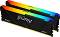 RAM ����� Kingston FURY Beast RGB KF432C16BB2AK2/32 - 32 GB (2 x 16 GB), DDR4, 3200 MHz, CL16, Dual Channel - 