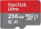 Micro SDXC   256 GB SanDisk - Class 10, U1, A1  SD    Ultra - 