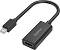  Mini DisplayPort male  HDMI female Hama - 