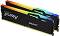 RAM ����� Kingston FURY Beast RGB KF556C40BBAK2-64 - 64 GB (2 x 32 GB), DDR5, 5600 MHz, CL40, Dual Channel - 