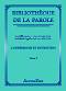 Bibliotheque de la parole - tome 9 - Beinca Douno - �����