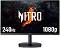 ������� Acer Nitro KG240YW3bmiipx - 23.8", IPS, 240 Hz, 16:9, 1920 x 1080, 0.5 ms, 2 x HDMI, DisplayPort, AMD FreeSync Premium - 