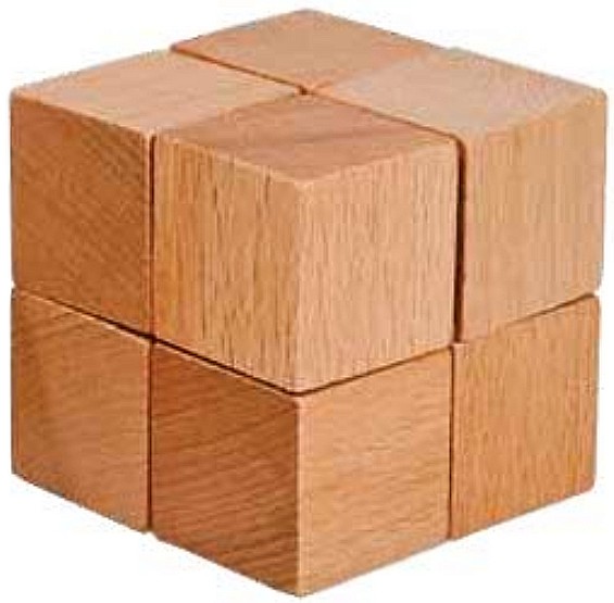 Box Eight Cubes - 3D   - 