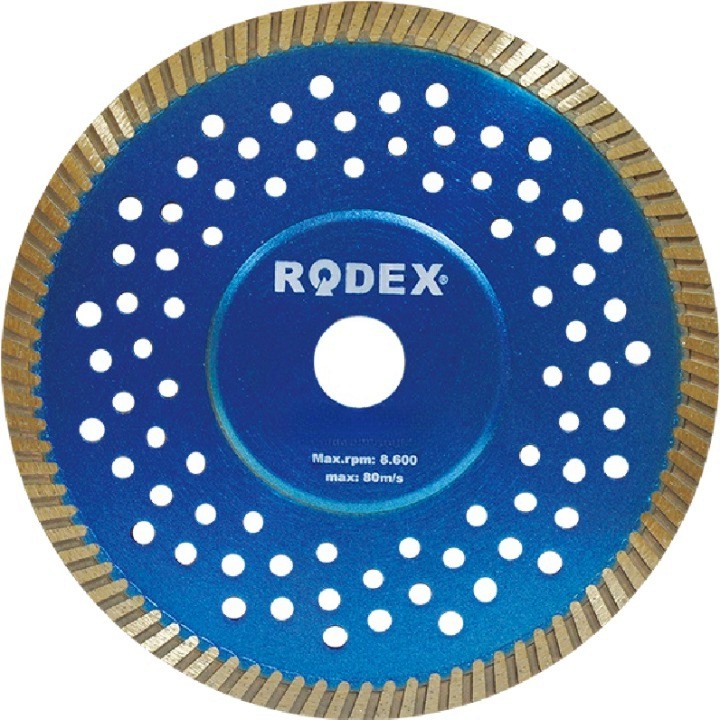      Rodex - ∅ 125 / 1.4 / 22.2 mm   Ultra Slim Turbo - 
